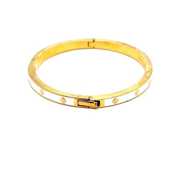 Kate Spade Spot the Spade Enamel Bangle - Picture 2 of 8